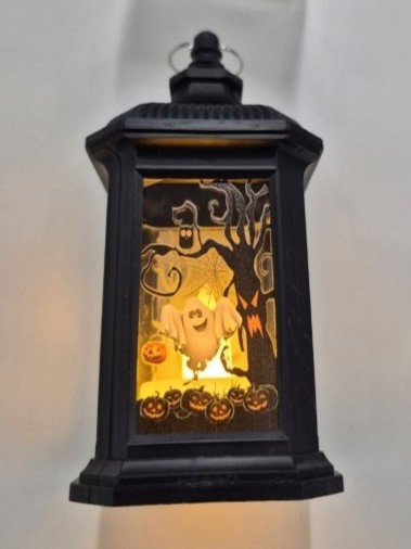 Halloween lantern battery powered